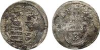 Sachsen-Coburg 3 Pfennig Albrecht III. 1680-1699 -