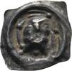 Schweiz-Basel, Bistum Vierzipfliger Pfennig Johann II. Senn von Münsingen 1335-1365 -
