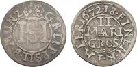 Lippe-Detmold 2 Mariengroschen Simon Heinrich 1666-1697 -