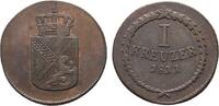 Baden-Durlach Cu Kreuzer Karl Friedrich 1806-1811 -