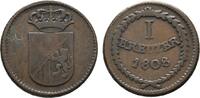Baden-Durlach Cu Kreuzer Karl Friedrich 1806-1811 -
