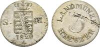 Sachsen-Meiningen 3 Kreuzer Bernhard Erich Freund 1803-1866 -