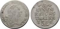 Brandenburg-Preußen 1/6 Taler Friedrich II. 1740-1786 -