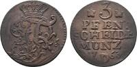 Brandenburg-Preußen Cu 3 Pfennig Friedrich II. 1740-1786 -
