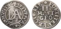Paderborn, Bistum 2 Mariengroschen Theodor Adolf von der Recke 1650-1661 -