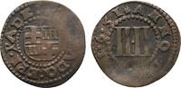 Paderborn, Bistum Cu 4 Pfennig Theodor Adolf von der Recke 1650-1661 -