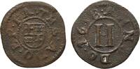 Paderborn, Bistum Cu 2 Pfennig Theodor Adolf von der Recke 1650-1661 -