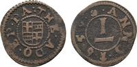 Paderborn, Bistum Cu 1 1/2 Pfennig Theodor Adolf von der Recke 1650-1661 -