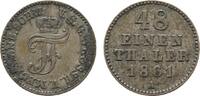 Mecklenburg-Schwerin 1/48 Taler Friedrich Franz II. 1842-1883 -