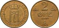 Norwegen Cu 2 Öre Haakon VII. 1905-1957 -