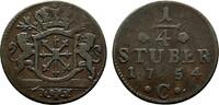 Brandenburg-Preußen Cu 1/4 Stüber Friedrich II. 1740-1786 -