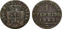 Brandenburg-Preußen Cu Pfennig Friedrich Wilhelm III. 1797-1840 -
