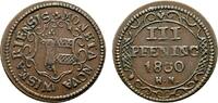 Mecklenburg-Wismar, Stadt Cu 3 Pfennig -