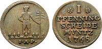 Braunschweig-Wolfenbüttel Cu Pfennig Karl I. 1735-1780 -