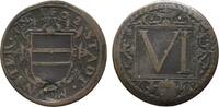 Münster, Stadt Cu 6 Pfennig -
