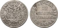Sachsen-Albertinische Linie 1/12 Taler Friedrich Christian 1763 -