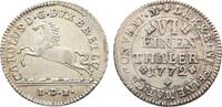 Braunschweig-Wolfenbüttel 1/6 Taler Karl I. 1735-1780 -