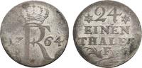 Brandenburg-Preußen 1/24 Taler Friedrich II. 1740-1786 -