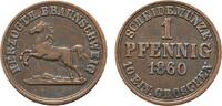 Braunschweig-Wolfenbüttel Cu Pfennig Wilhelm 1831-1884 -
