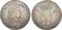 Frankreich Ecu aux insignes Ludwig XIV. 1643-1715 -