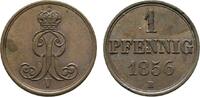 Braunschweig-Calenberg-Hannover Cu Pfennig Georg V. 1851-1866 -