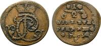 Würzburg, Bistum Cu 1/2 Pfennig Karl Philipp von Greiffenklau-Vollraths 1749-1754 -