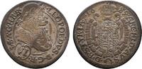 Haus Habsburg 6 Kreuzer Leopold I. 1657-1705 -