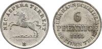 Braunschweig-Calenberg-Hannover 6 Pfennig Georg V. 1851-1866 -