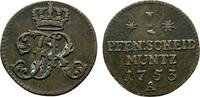 Brandenburg-Preußen Cu Pfennig Friedrich II. 1740-1786 -
