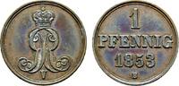 Braunschweig-Calenberg-Hannover Cu Pfennig Georg V. 1851-1866 -