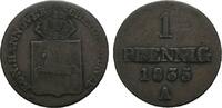 Braunschweig-Calenberg-Hannover Cu Pfennig Wilhelm IV. 1830-1837 -