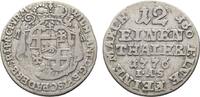 Paderborn, Bistum 1/12 Taler Wilhelm Anton von Asseburg 1763-1782 -