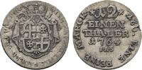 Paderborn, Bistum 1/12 Taler Wilhelm Anton von Asseburg 1763-1782 -