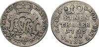 Paderborn, Bistum 1/12 Taler Wilhelm Anton von Asseburg 1763-1782 -