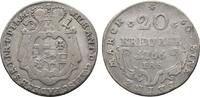 20 Kreuzer 1766 IAS Neuhaus Paderborn, Bistum Wilhelm Anton von Asseburg 1763-1782 Sehr schön / fast sehr schön