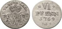 Paderborn, Bistum 6 Pfennig Wilhelm Anton von Asseburg 1763-1782 -