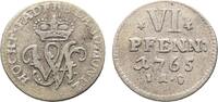 Paderborn, Bistum 6 Pfennig Wilhelm Anton von Asseburg 1763-1782 -