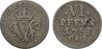 Paderborn, Bistum 6 Pfennig Wilhelm Anton von Asseburg 1763-1782 -
