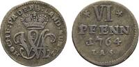 Paderborn, Bistum 6 Pfennig Wilhelm Anton von Asseburg 1763-1782 -