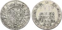 Münster, Bistum 1/6 Taler Clemens August von Bayern 1719-1761 -