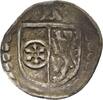 Mainz, Erzbistum Schüsselpfennig Adolf II. von Nassau 1461-1475 -