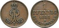 Braunschweig-Calenberg-Hannover Cu Pfennig Georg V. 1851-1866 -