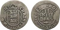 Dänemark 2 Skilling Christian V. 1670-1699 -