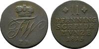 Braunschweig-Wolfenbüttel Cu 2 Pfennig 1815 FR Friedrich Wilhelm 1806-18... 9,00 EUR Differenzbesteuert nach §25a UStG zzgl. 3,00 EUR Versand
