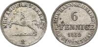 Braunschweig-Calenberg-Hannover 6 Pfennig Georg V. 1851-1866 -