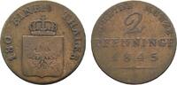 Brandenburg-Preußen Cu 2 Pfennig Friedrich Wilhelm IV. 1840-1861 -
