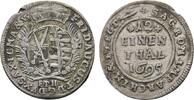 Sachsen-Albertinische Linie 1/12 Taler Friedrich August I. 1694-1733 -