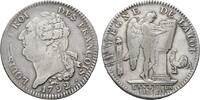 Frankreich Ecu constitutionnel Ludwig XVI. 1774-1793 -