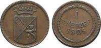 Baden-Durlach Cu Kreuzer Karl Friedrich 1806-1811 -