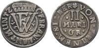 Brandenburg-Preußen 2 Mariengroschen Friedrich Wilhelm 1640-1688 -